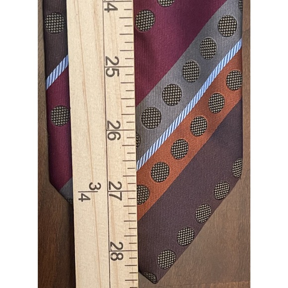 Bcbg Attitude Hand Made 100% Imported Silk Men’s Neck Tie Made In China - Picture 5 of 9